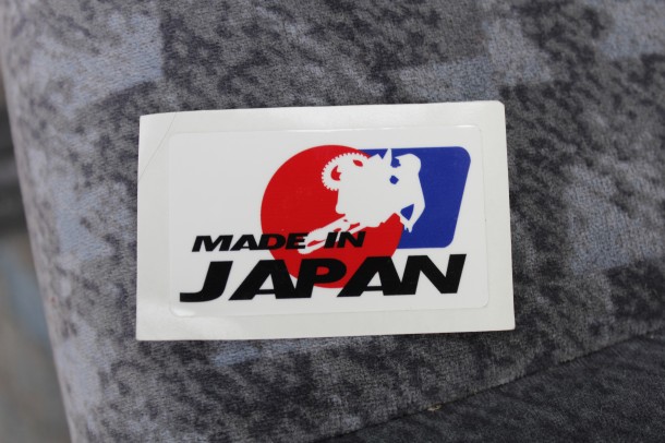 そんな田中教世選手が運営するTEAM TAKASEスタッフの亀山さんから「MADE IN JAPAN」の文字が印刷されているステッカーを頂きました！　今こそ日本をもっとアピールしたいですね