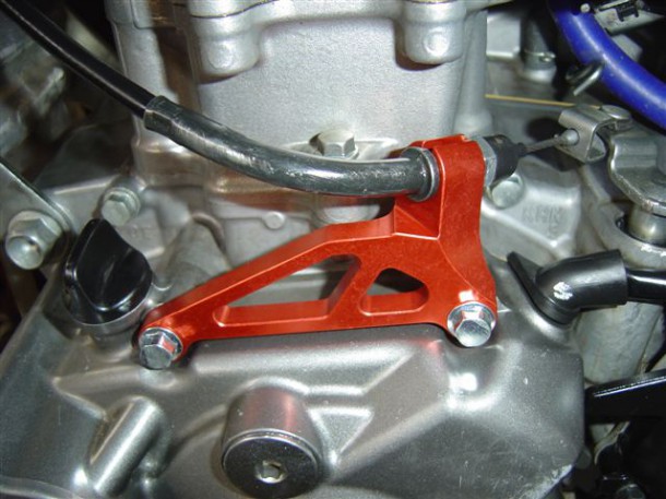 CRF250 2014 Clutch Cable Bracket 4