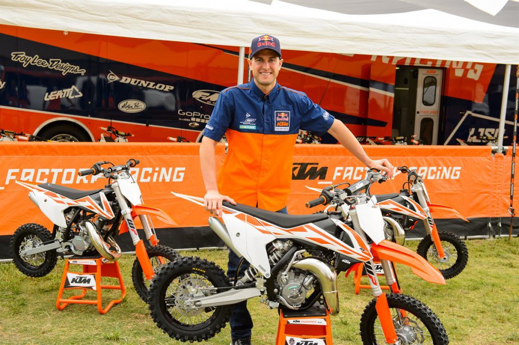 KTM SX Mini Launch May 2016_Ryan Dungey