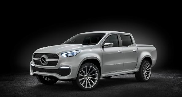 Mercedes-Benz Concept X-CLASS stylish explorer – Exterieur, Weißmetallic // Mercedes-Benz Concept X-CLASS stylish explorer – Exterior, White metallic